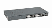 Stackable 24-Port 10/100 Managed Switch w/ 2-Gigabit Combo Port